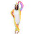 Onesie Kigurumi Vienaragis Rainbow