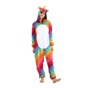 Onesie Kigurumi Yksisarvinen sateenkaarilohikäärme