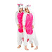 Onesie Kigurumi Valkoinen Yksisarvinen