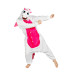 Onesie Kigurumi Valkoinen Yksisarvinen