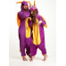 Onesie Kigurumi Lohikäärme Spyro